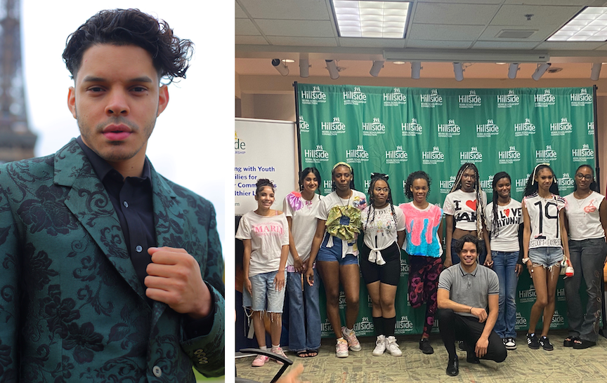 Inside Hillside: NYC Model and Teacher Thanks HWSC for His Success